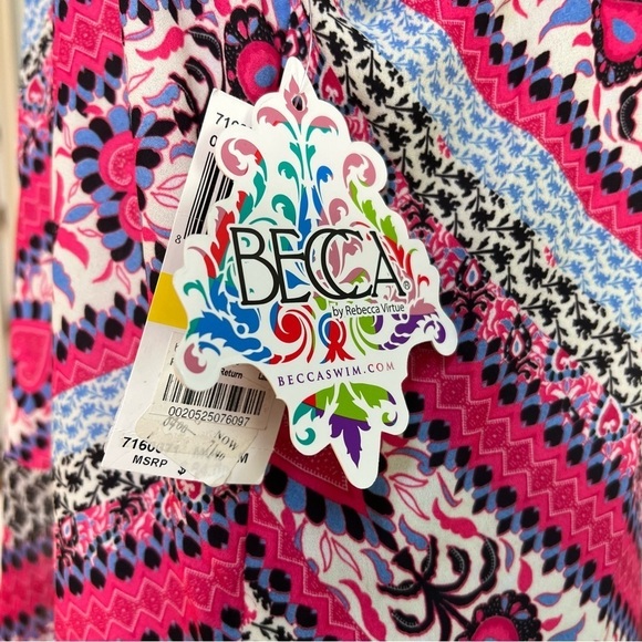 Becca Secret Garden Pink Beach Cover Up - Picture 9 of 11